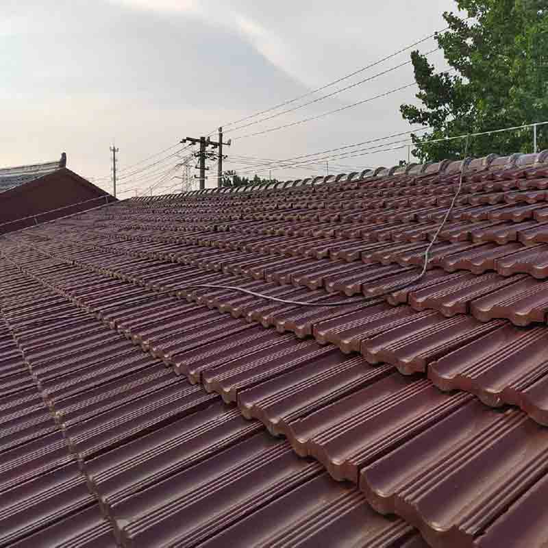 天然氣供應站屋面接閃帶施工