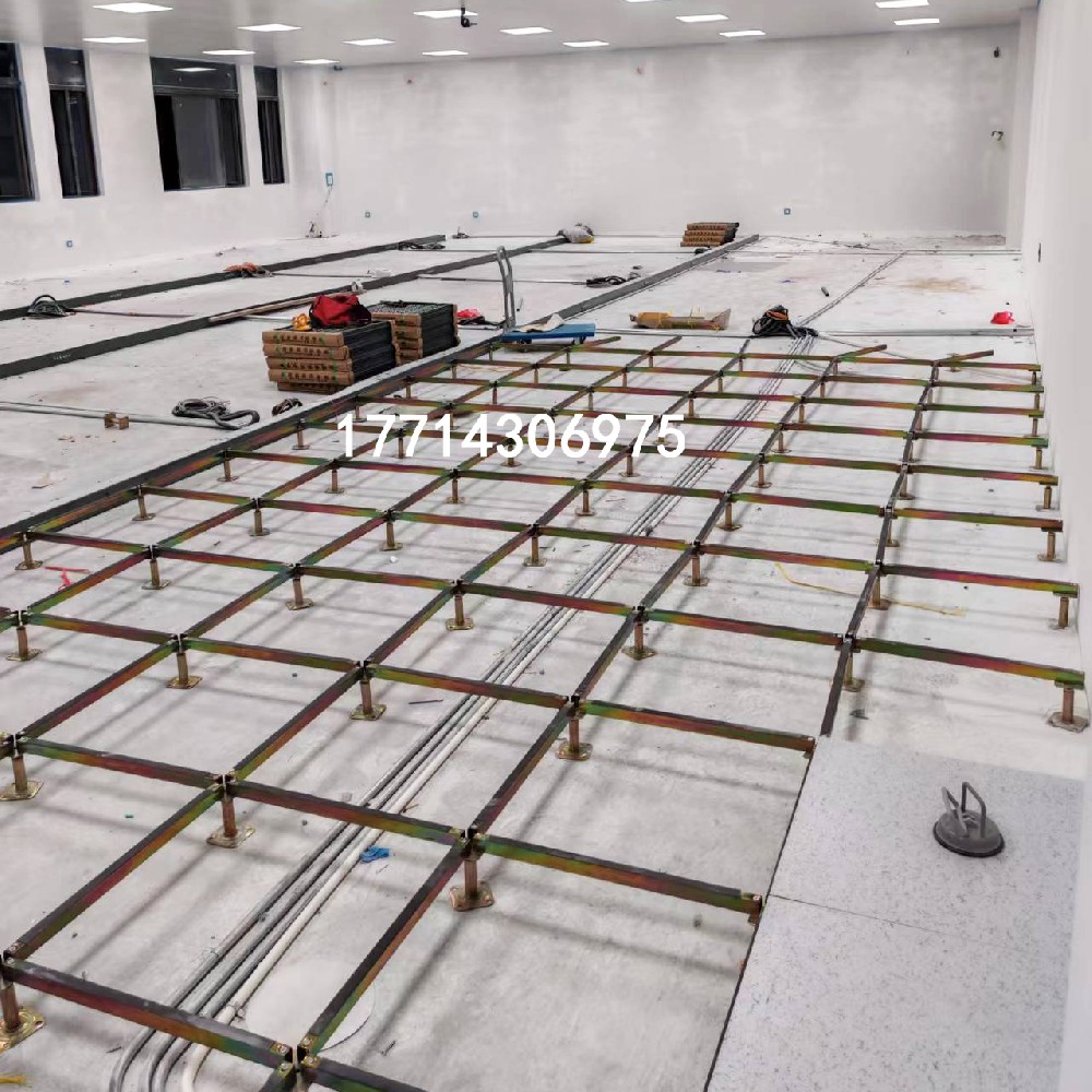 福州技術學院機房防靜電地板施工
